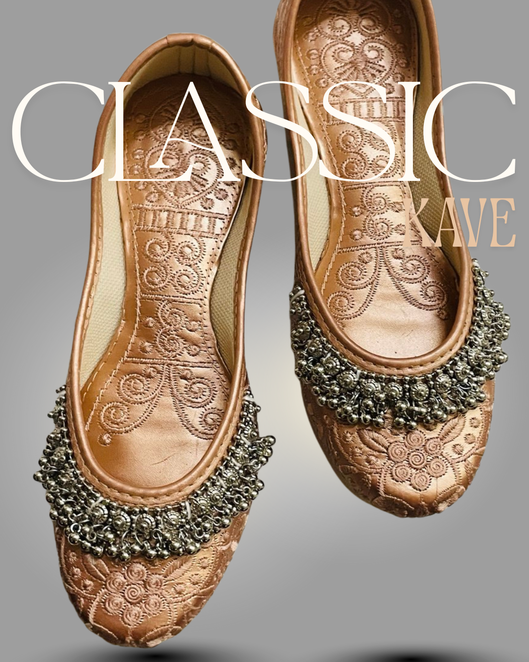 CLASSIC JHANJAR - Rose Gold Radiance