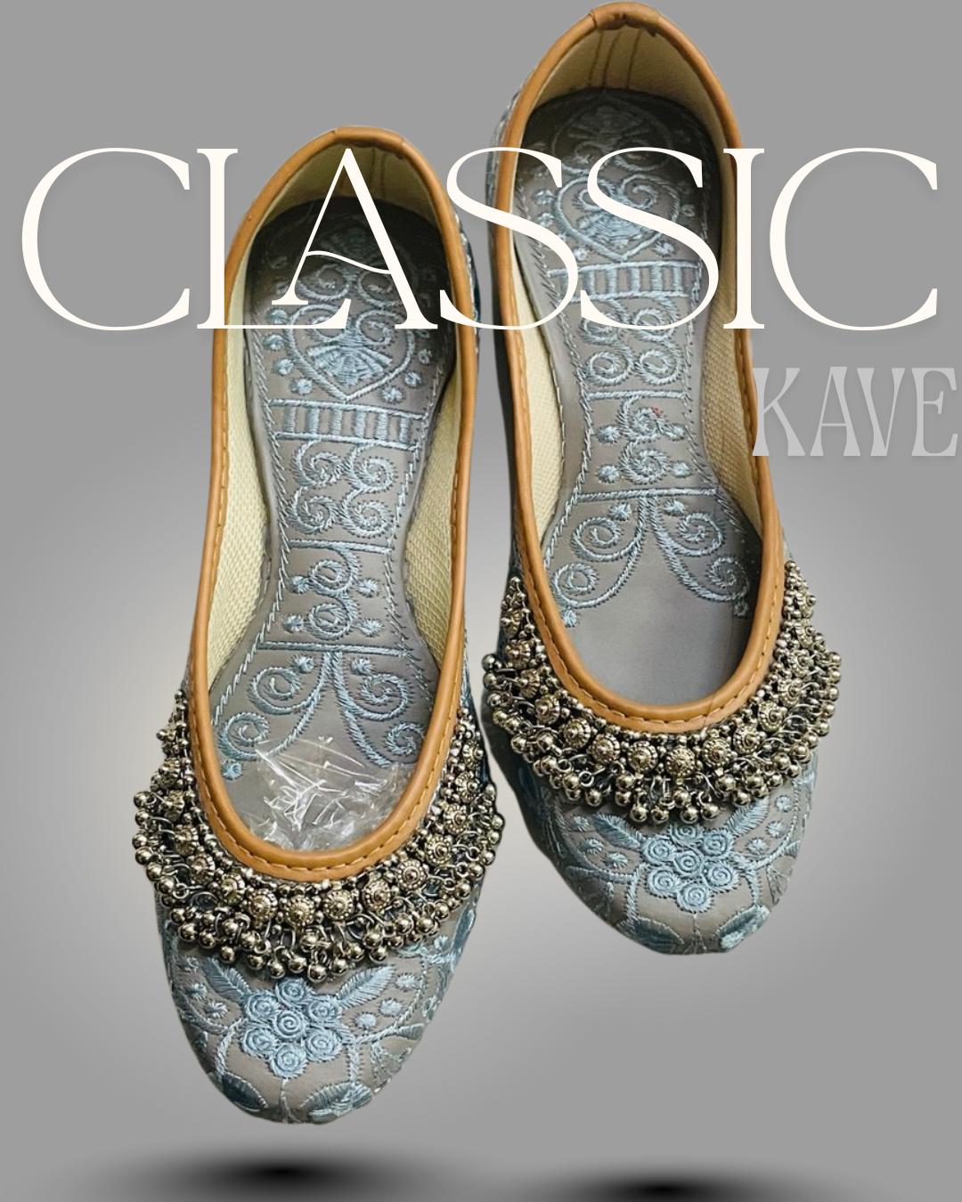 CLASSIC JHANJAR -Winter Mist Blue