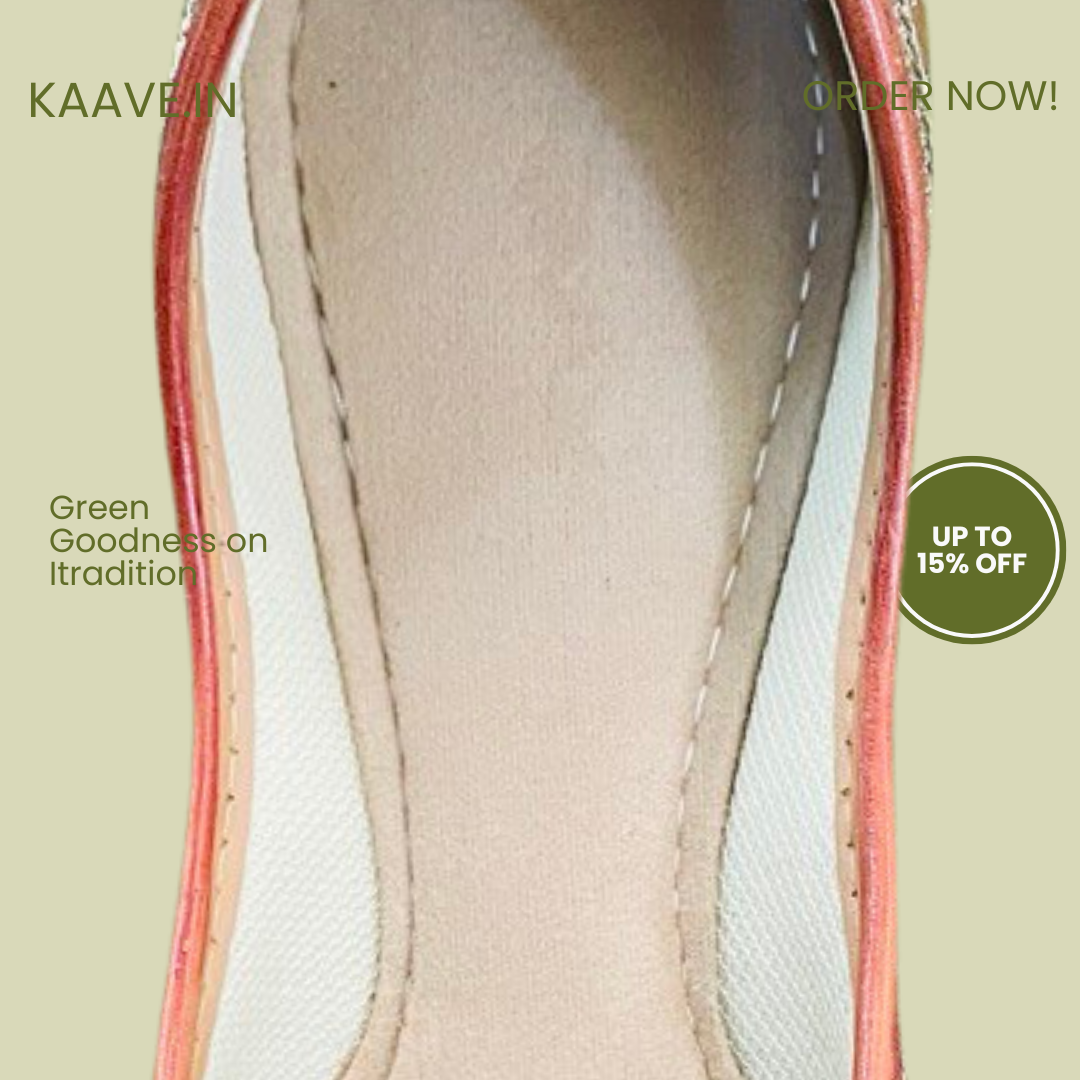 Green leather hand work d8 DISCOUNT